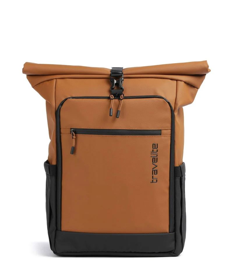 Travelite Briize M Zaino roll-top curry