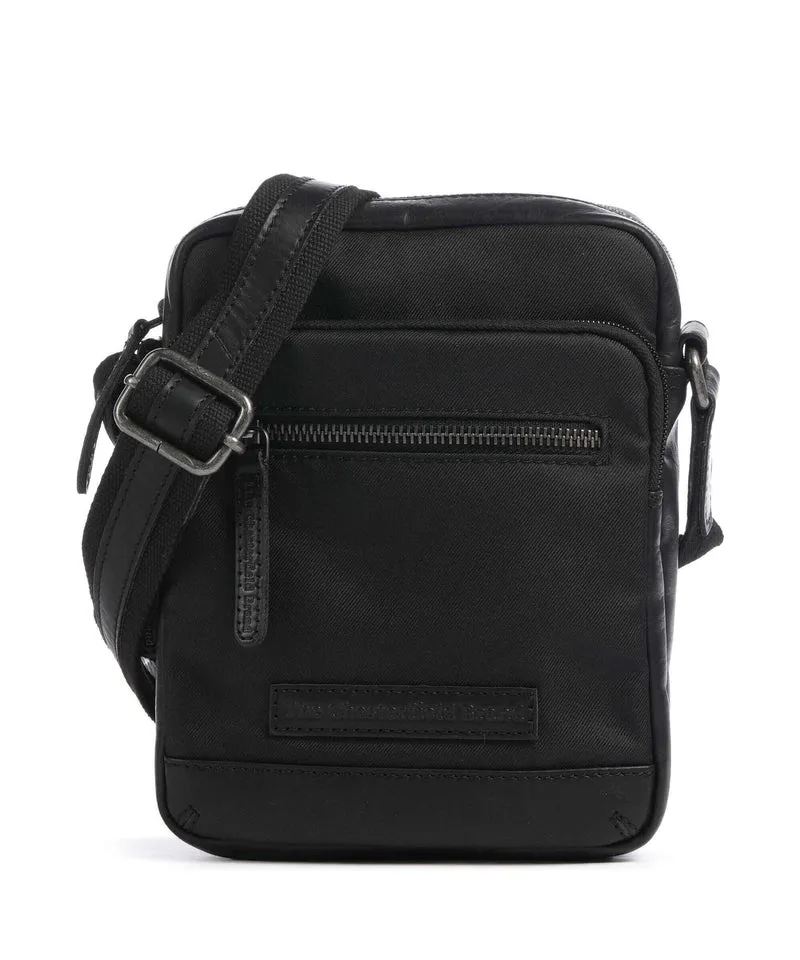 The Chesterfield Brand Fusion Karlstad Borsa a tracolla black