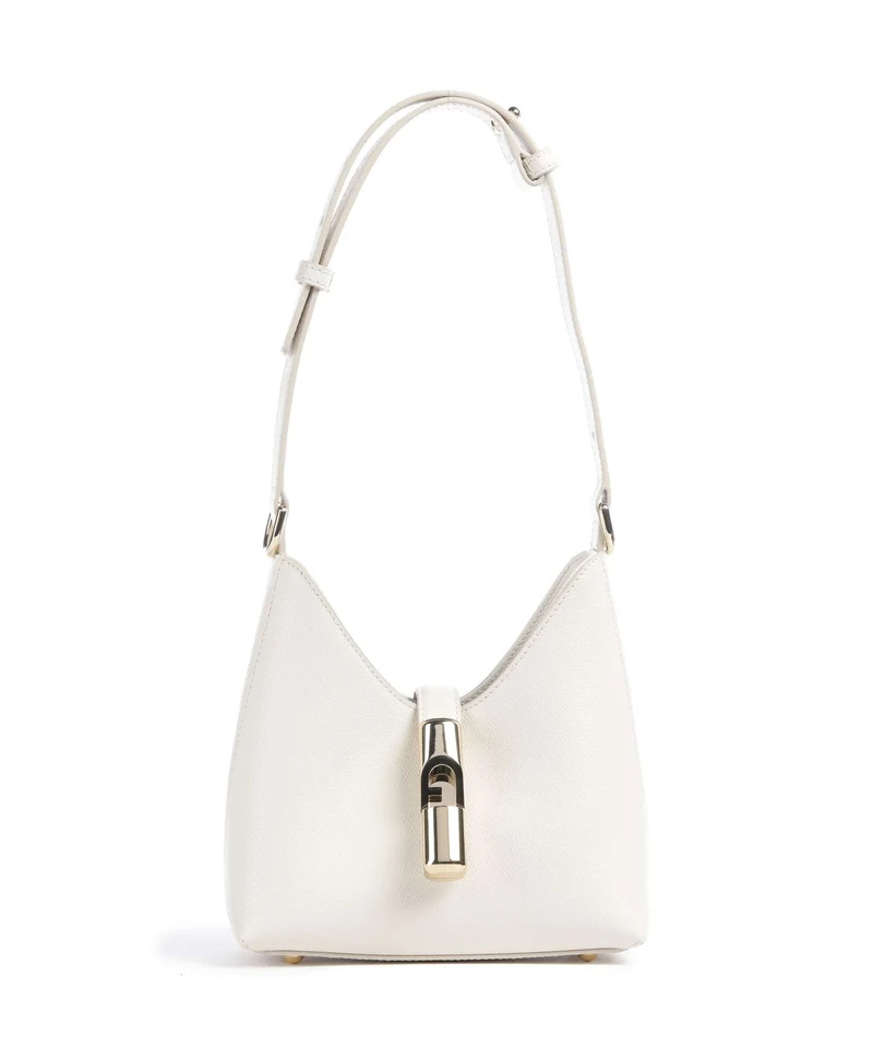 Furla Iride Mini Borsa a spalla panna