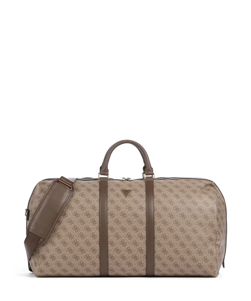 Guess Pisa Borsone da weekend beige/brown/blue