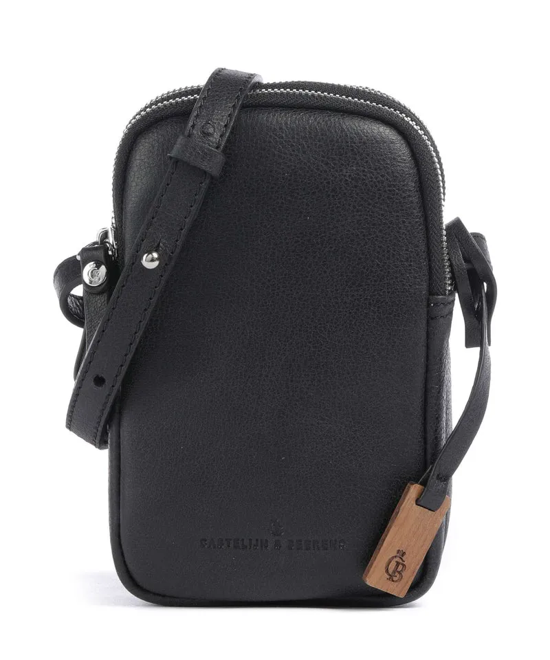 Castelijn & Beerens Carisma Borsetta porta cellulare black