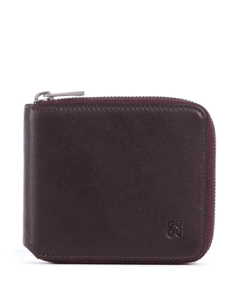 DuDu Bags Faro Portafoglio dark burgundy
