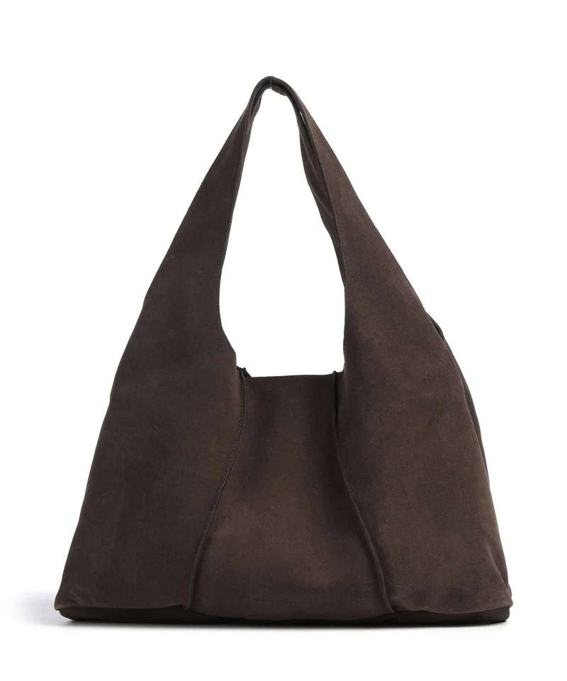 Les Visionnaires Paz Essential Cozy Borsa hobo dark brown