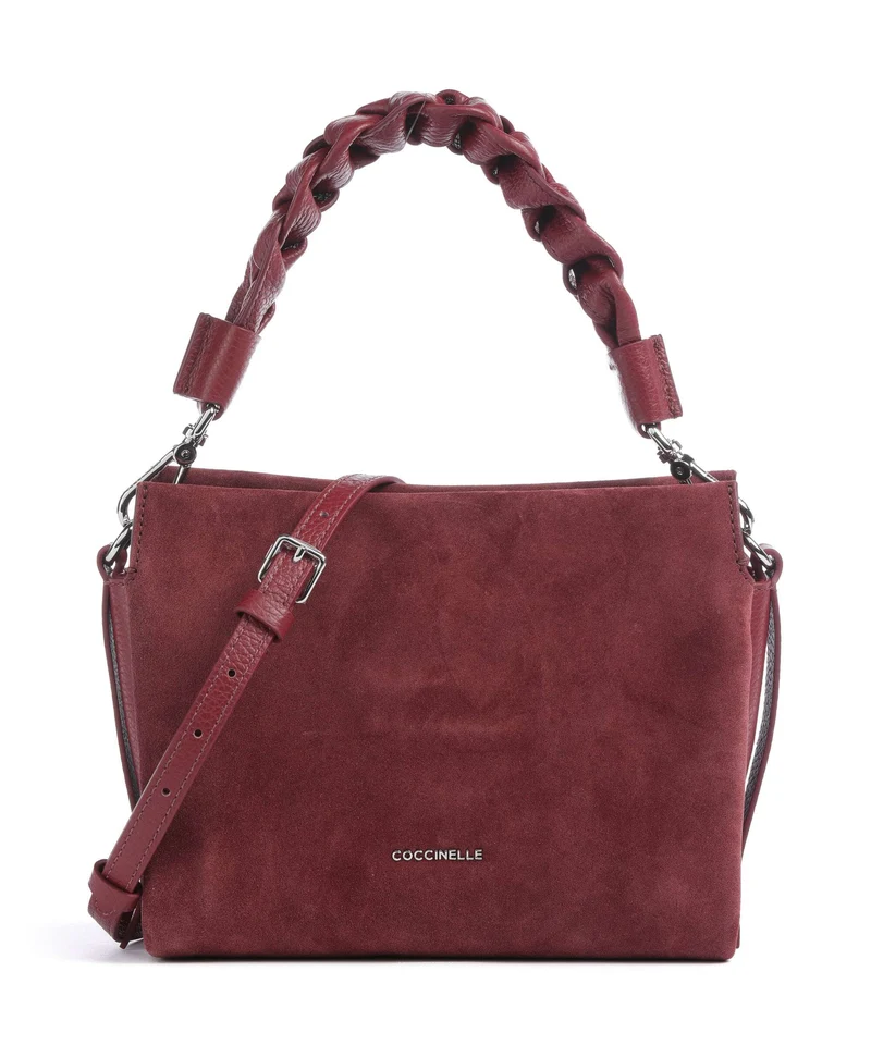 Coccinelle Boheme Suede Borsa a mano ribes