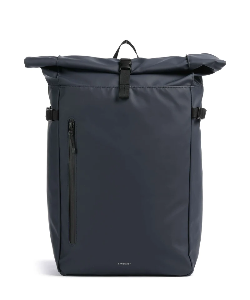 Sandqvist Stream L Zaino roll-top navy