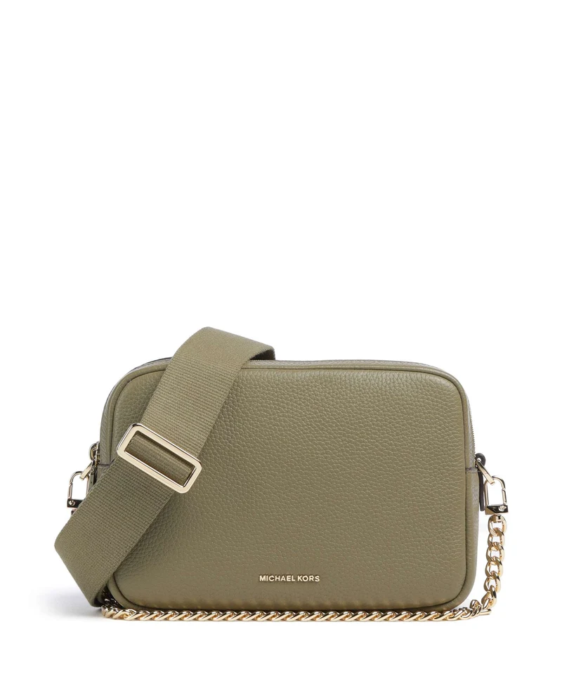 Michael Kors Bryant Medium Borsa a tracolla safari green