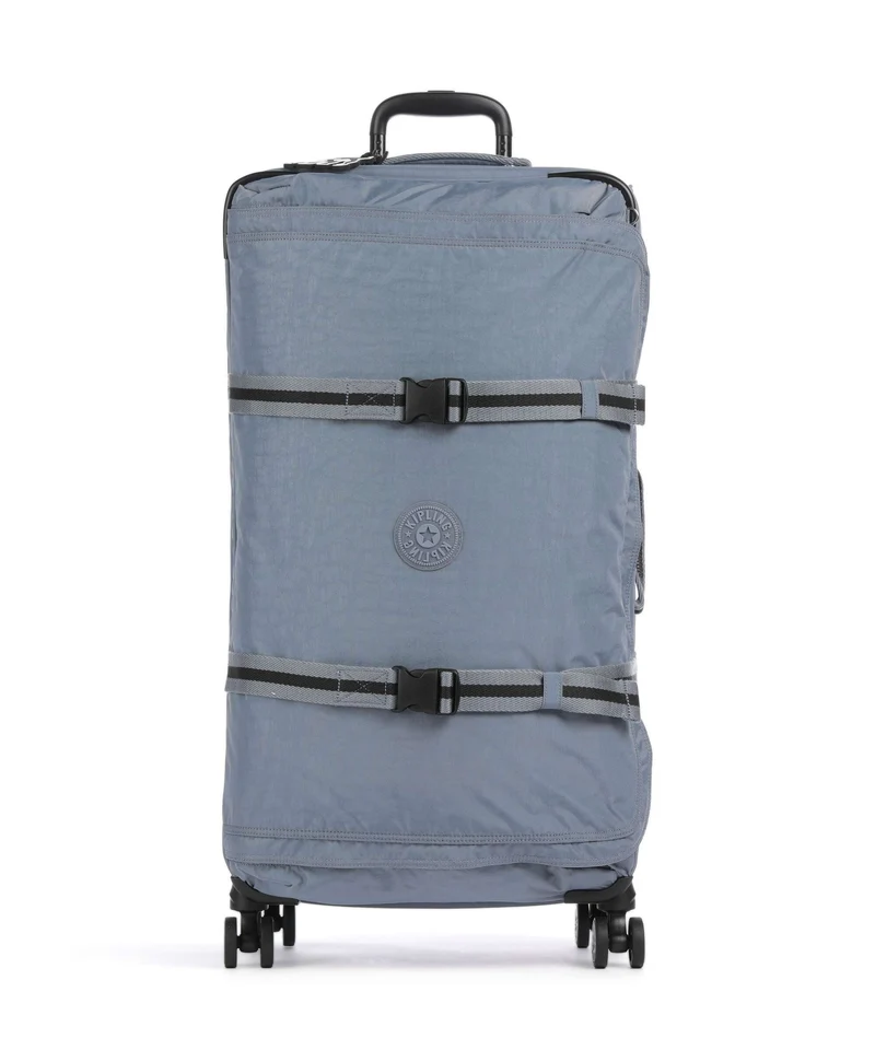 Kipling Basic Spontaneous L Valigia trolley (4 ruote) blue stone
