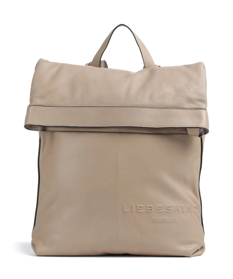 Liebeskind Elvira Sheep Natural L Zaino roll-top stone