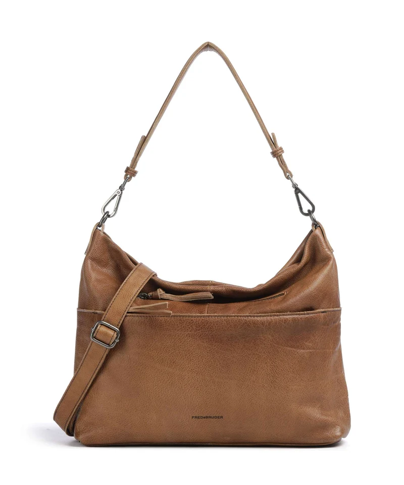 FredsBruder My Old Friend Borsa hobo caramel