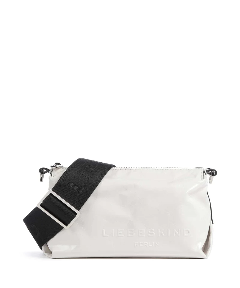 Liebeskind Elvira Paper Touch Crinkle S Borsa a tracolla arctic