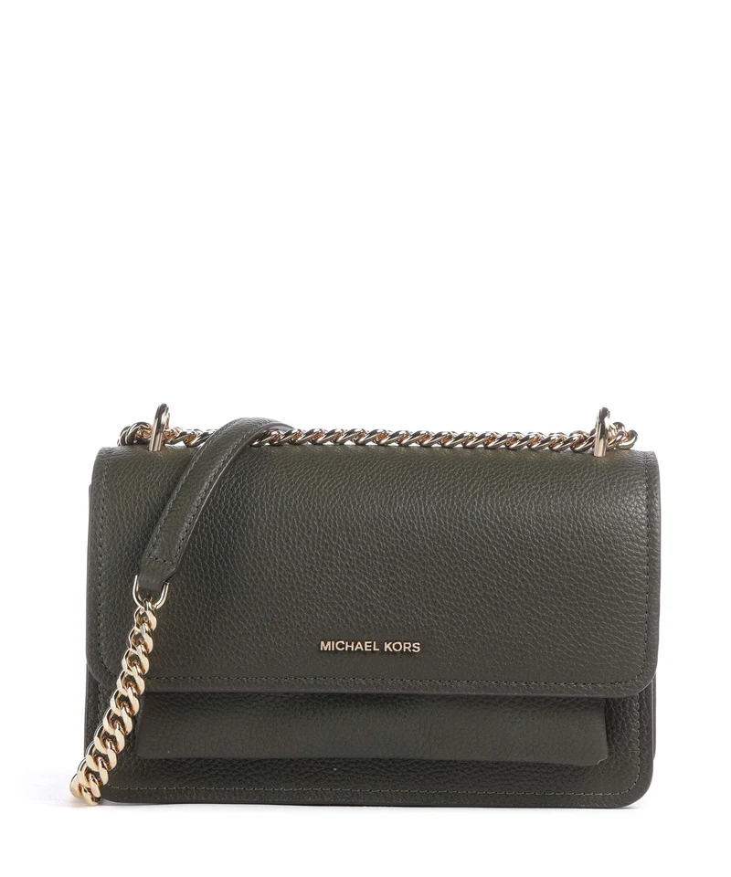 Michael Kors Claire Large Borsa a spalla ivy