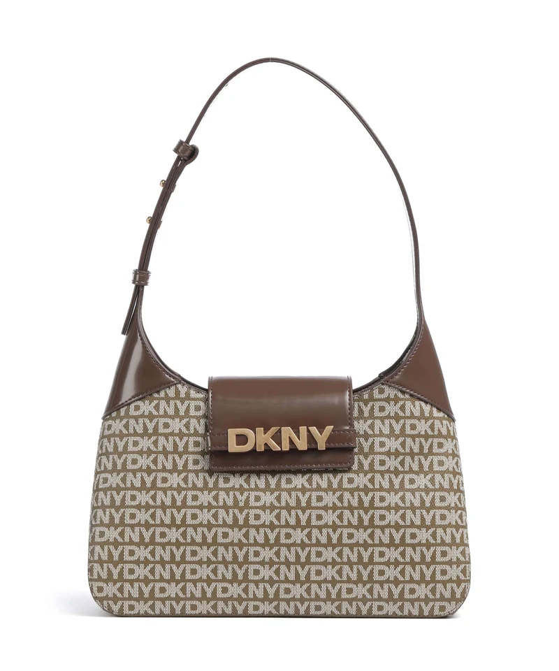 DKNY Avril Borsa a spalla chino/chocolate