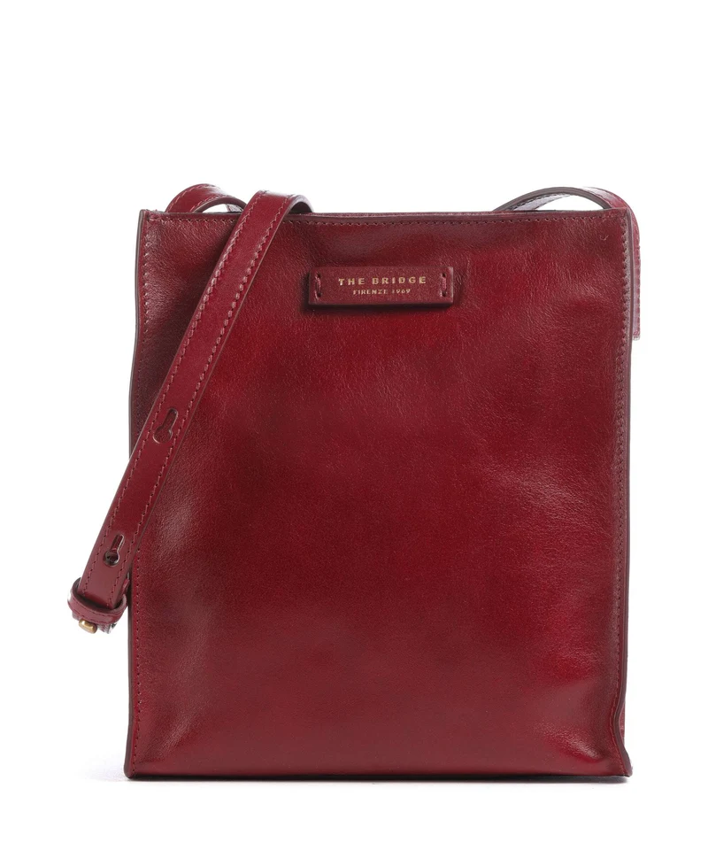 The Bridge Mirra Borsa a tracolla rosso ribes