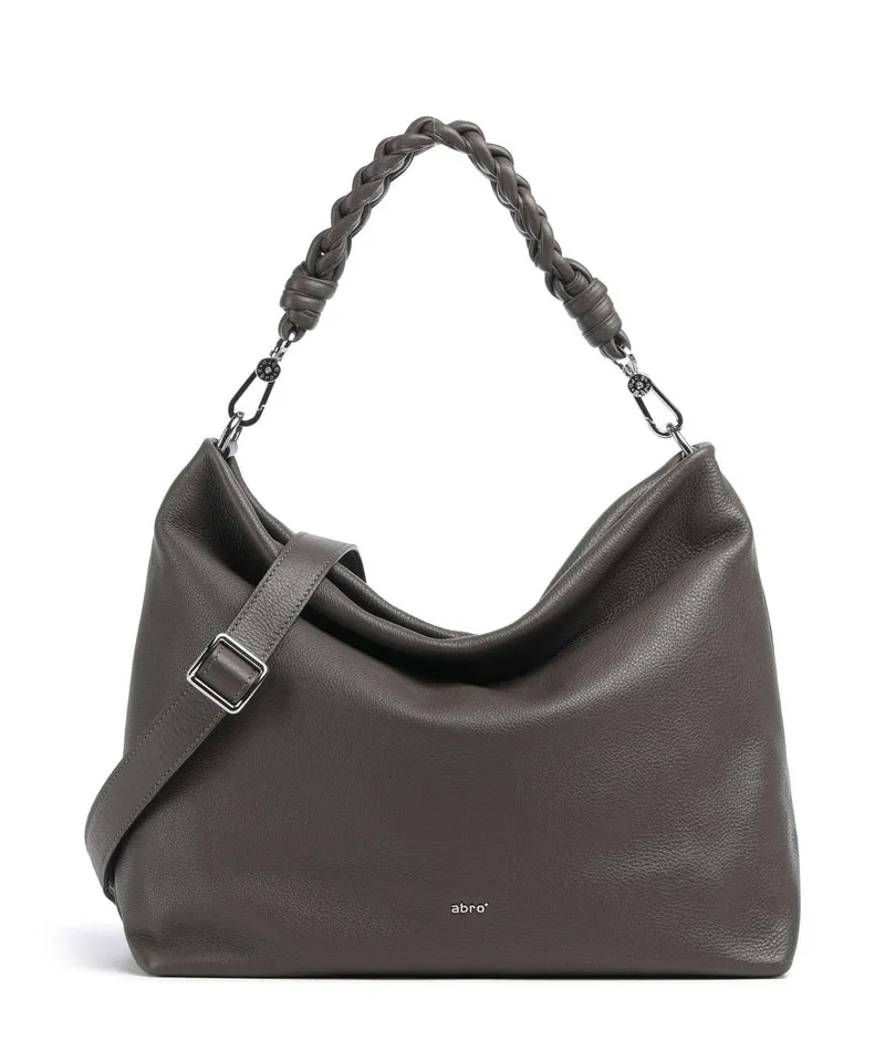 Abro Dalia Soley Borsa hobo grey