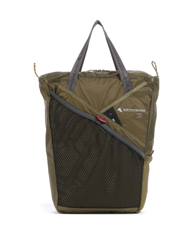 Klättermusen Gand 23 Borsa a zainetto olive