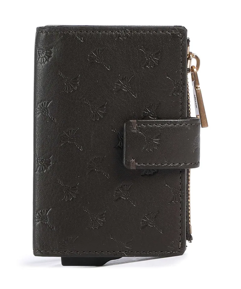 JOOP! Leggero Stampa C-Four Porta carte di credito dark brown