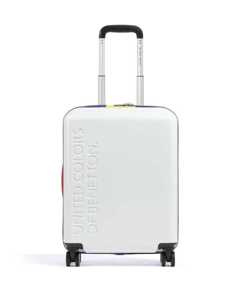 Delsey Paris x United Colors of Benetton United Valigia trolley (4 ruote) white