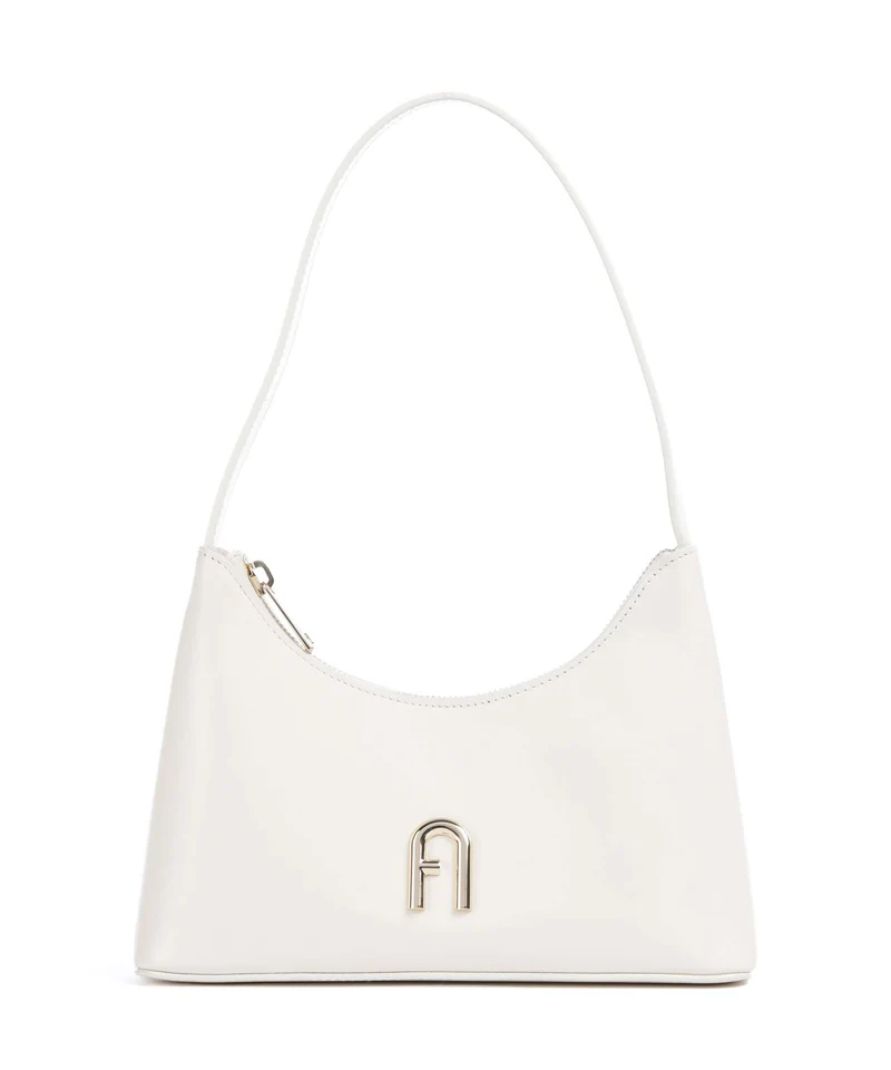 Furla Diamante Mini Borsa a spalla panna