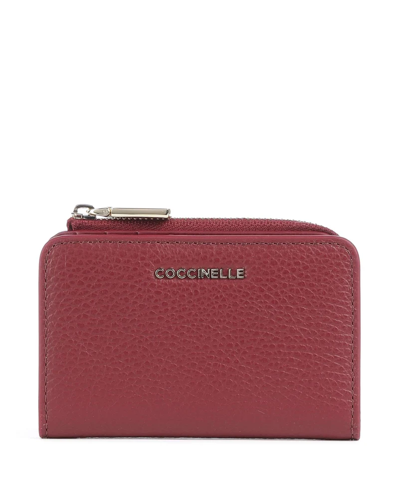 Coccinelle Metallic Soft Portafoglio ribes