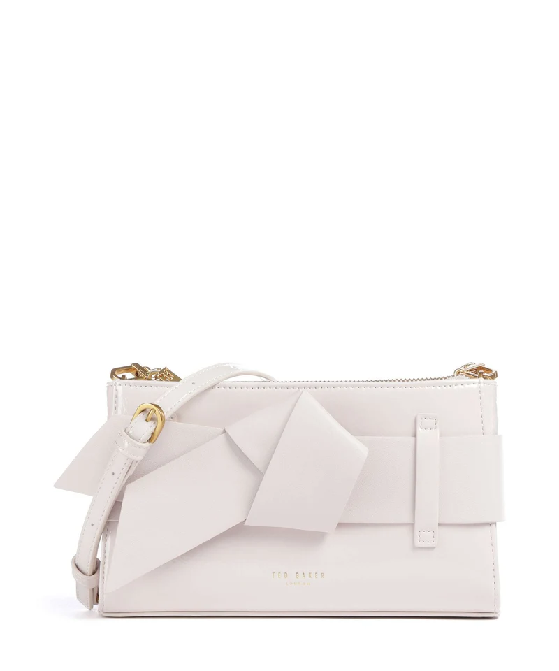 Ted Baker Jimmah Borsa a tracolla ivory