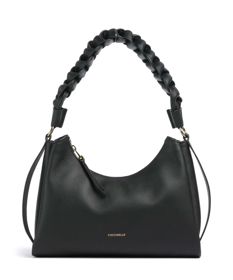 Coccinelle Boheme Grana Double Borsa a spalla noir/cuir