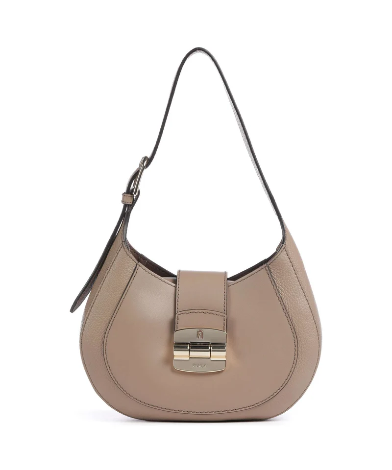Furla Club 2 S Borsa hobo greige