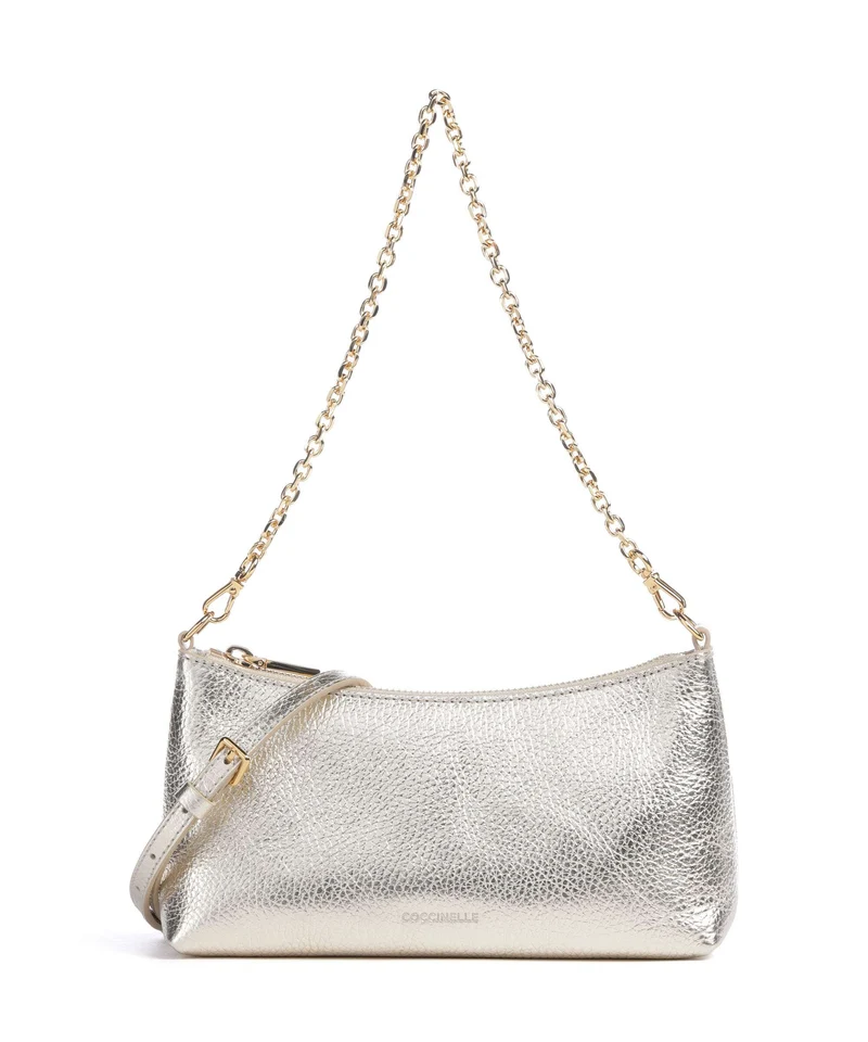 Coccinelle Aura Borsa a spalla pale gold