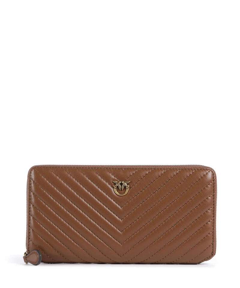 Pinko Ryder Portafoglio marrone/leone/antique gold