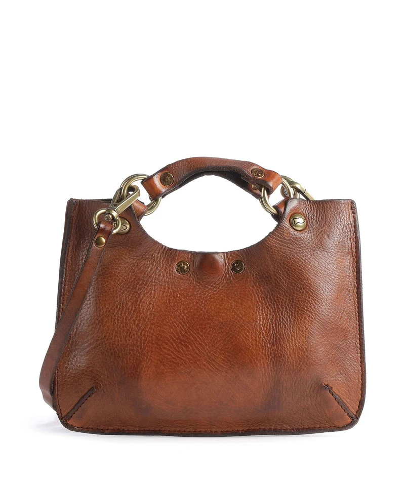 Campomaggi Borsa a mano cognac