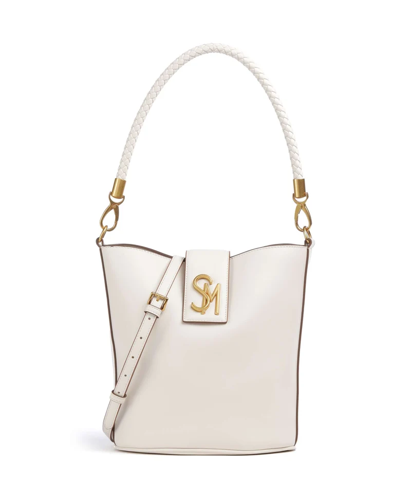 Steve Madden BARRIE Borsa a secchiello bone/gold