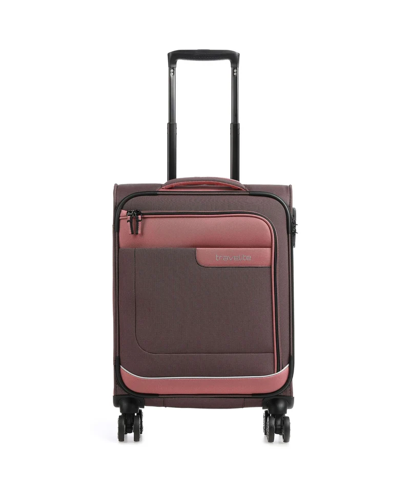 Travelite Viia Valigia trolley (4 ruote) frühlingsrose