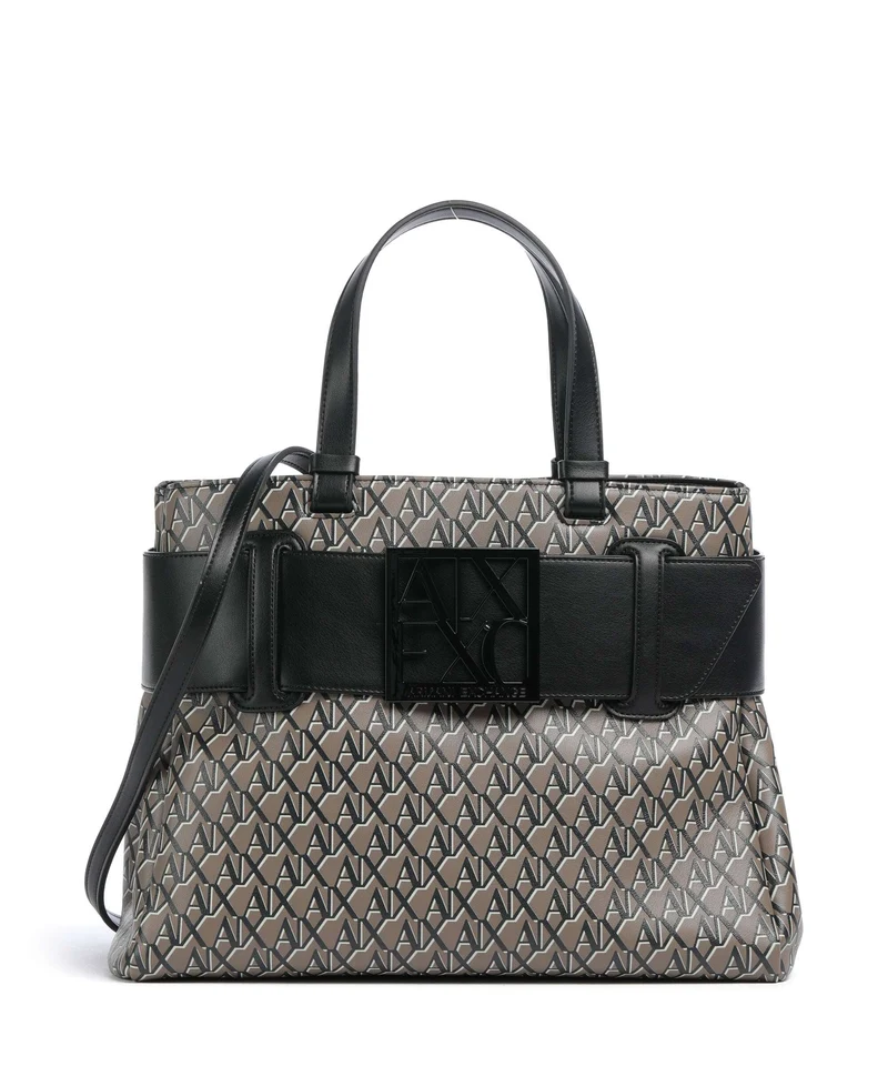 Armani Exchange Susy Soft Borsa a mano brown bass/black