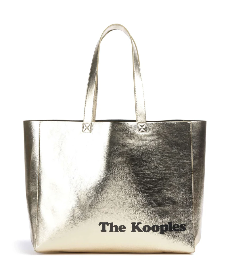 The Kooples Borsa shopper gold