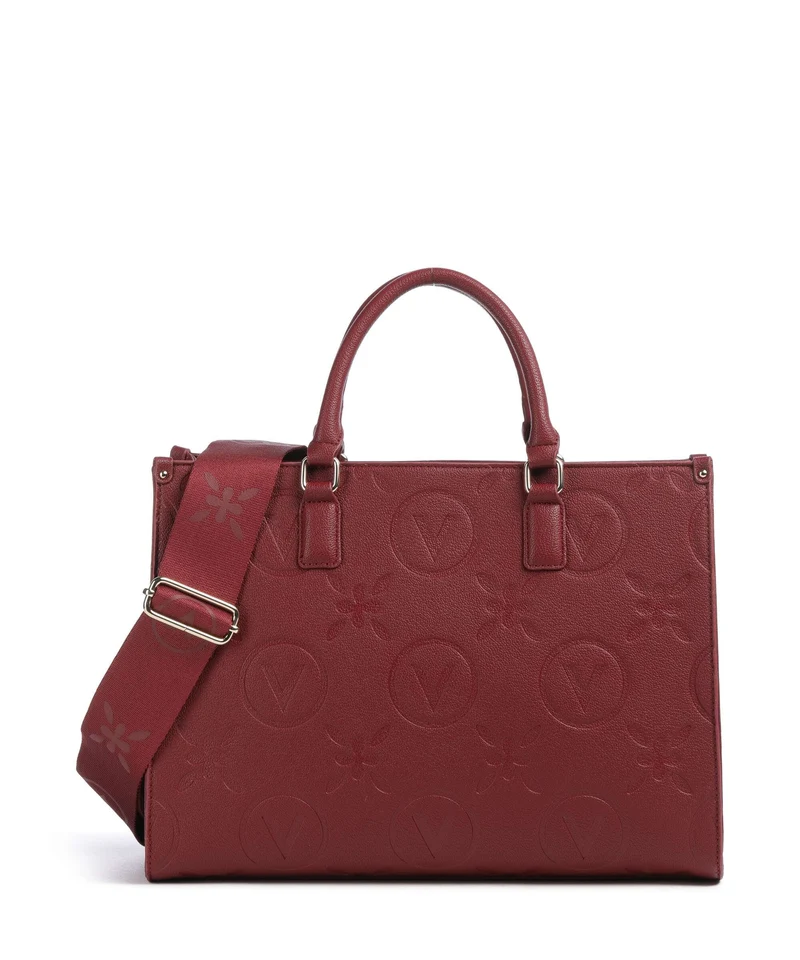 Valentino Bags Samba Re Borsa a mano rosso scuro
