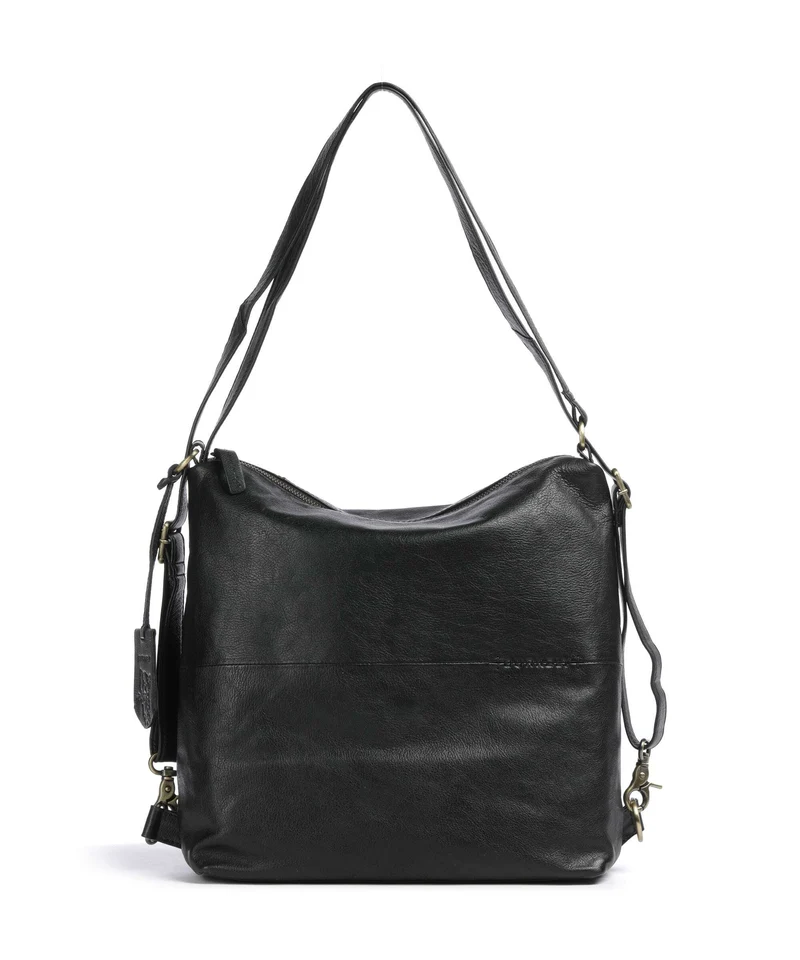 Burkely Natural Norah Borsa a zainetto bean black