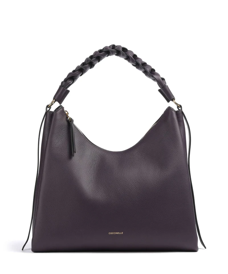 Coccinelle Boheme Grana Double Borsa hobo prune/ribes