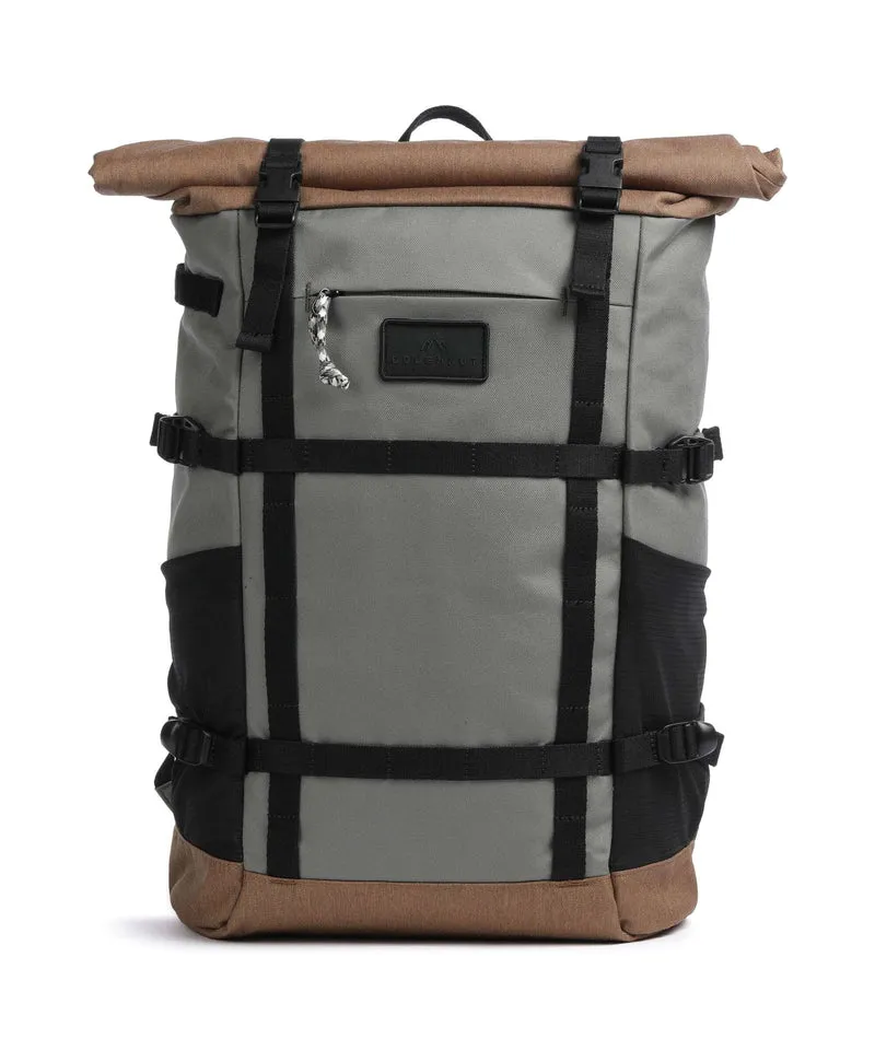 Doughnut Paratrooper Zaino roll-top grey/khaki