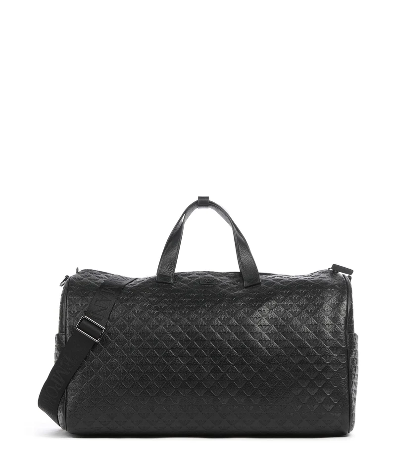 Emporio Armani New Minorca Borsone da weekend black beauty