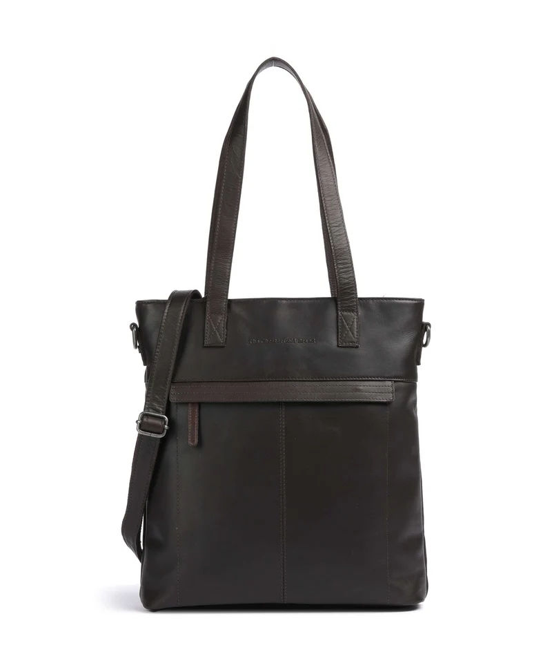 The Chesterfield Brand Wax Pull Up Cow Nunavik Borsa shopper brown