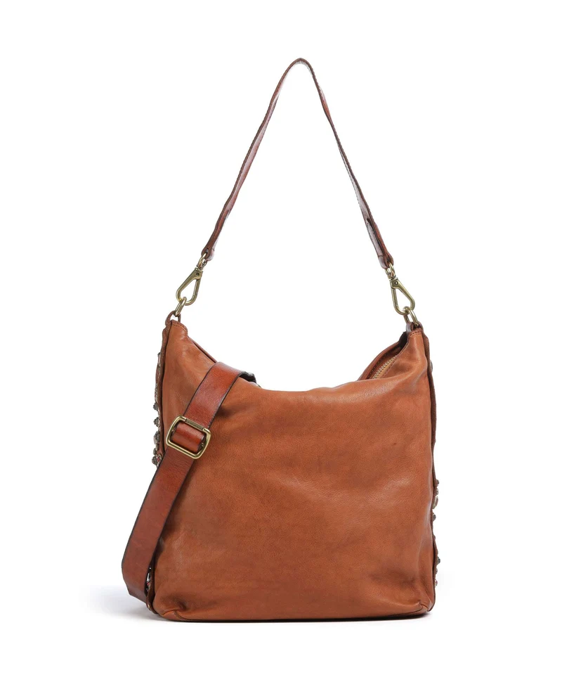 Campomaggi Borsa hobo cognac