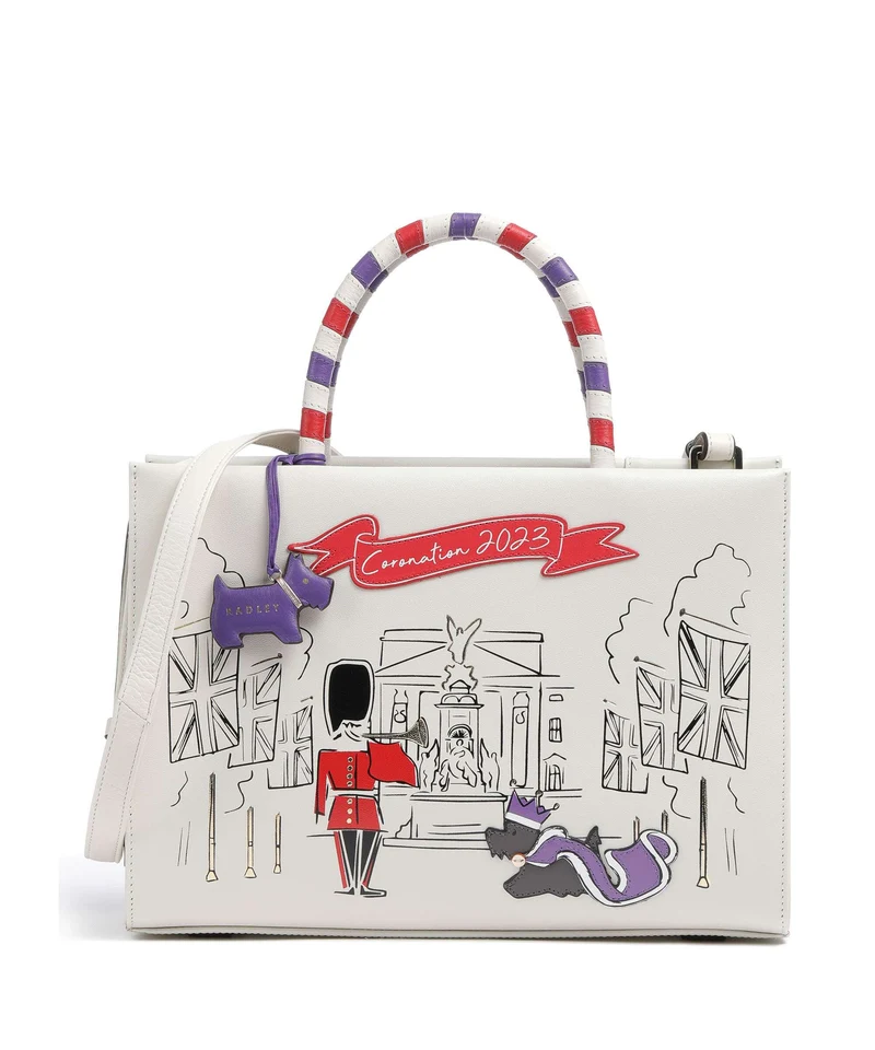 Radley London The Coronation Borsa a mano chalk
