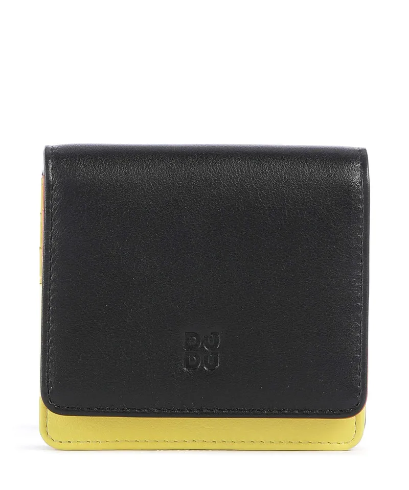 DuDu Bags Flores Portafoglio black pop