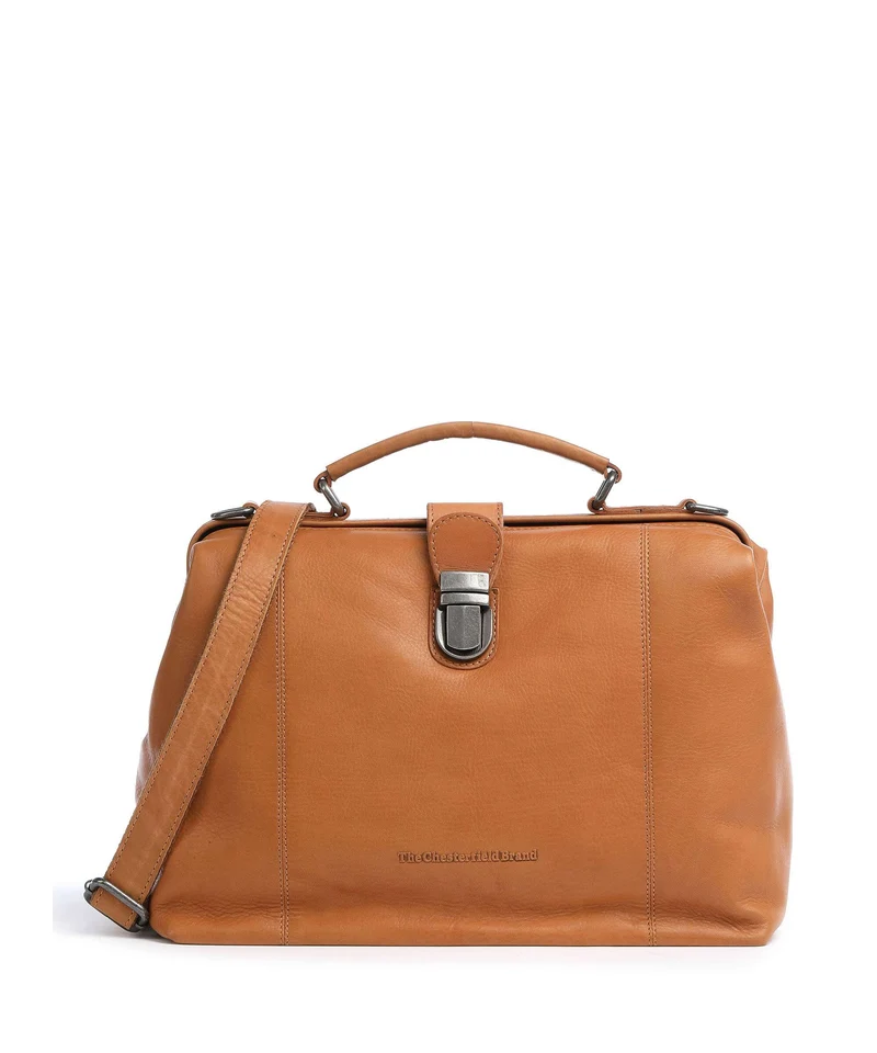 The Chesterfield Brand Shaun Borsa a mano cognac