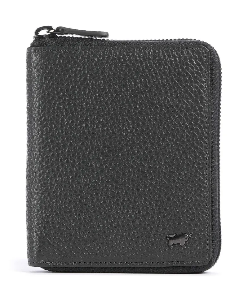 Braun Büffel Theo Portafoglio dark grey
