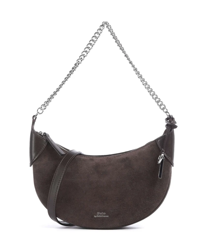 Polo Ralph Lauren ID Collection Small Borsa a spalla chocolate/tobacco