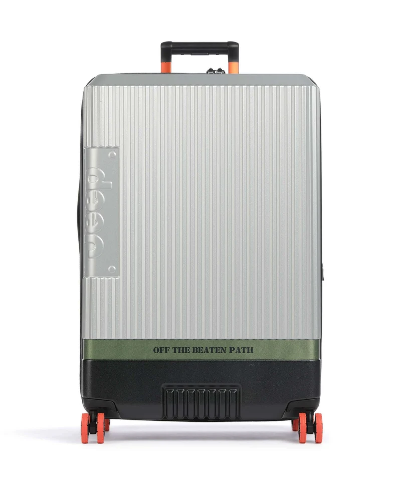 Jeep JH001A Valigia trolley (4 ruote) silver