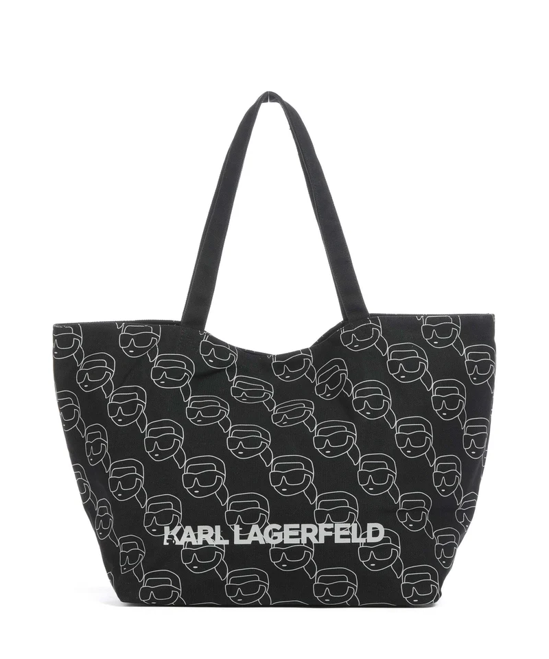 Karl Lagerfeld Ikon Borsa shopper black/white