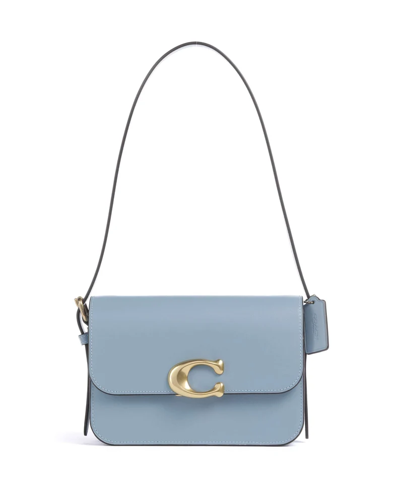 Coach Sage Borsa a spalla bluebell
