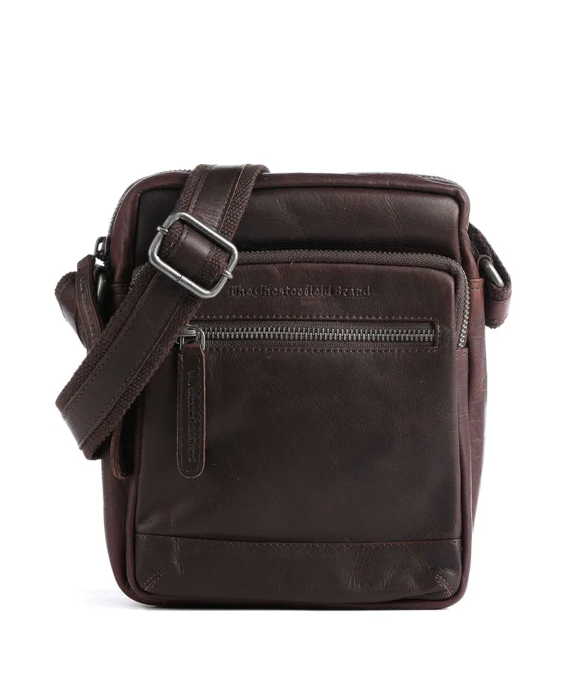 The Chesterfield Brand Birmingham Borsa a tracolla brown