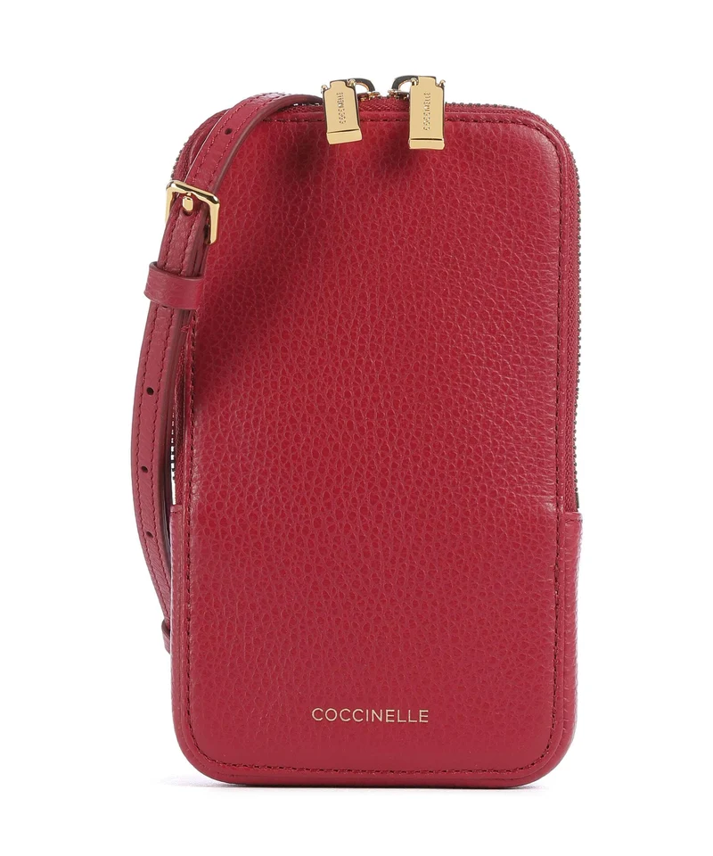 Coccinelle Flor Borsetta porta cellulare sangria